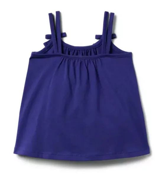Bow Double Strap Top