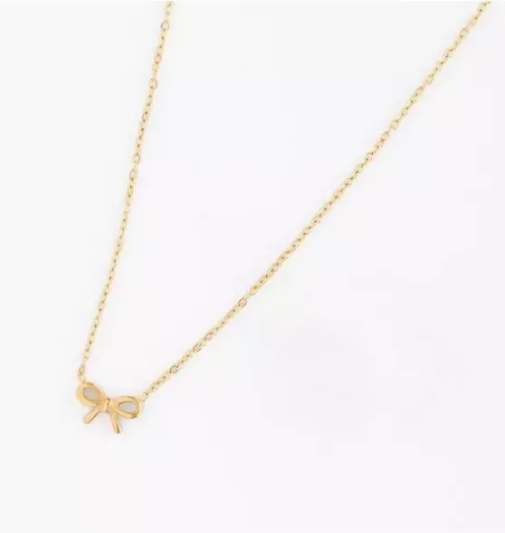 Bow Pendant Necklace