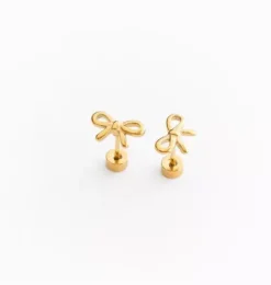 Bow Stud Earrings