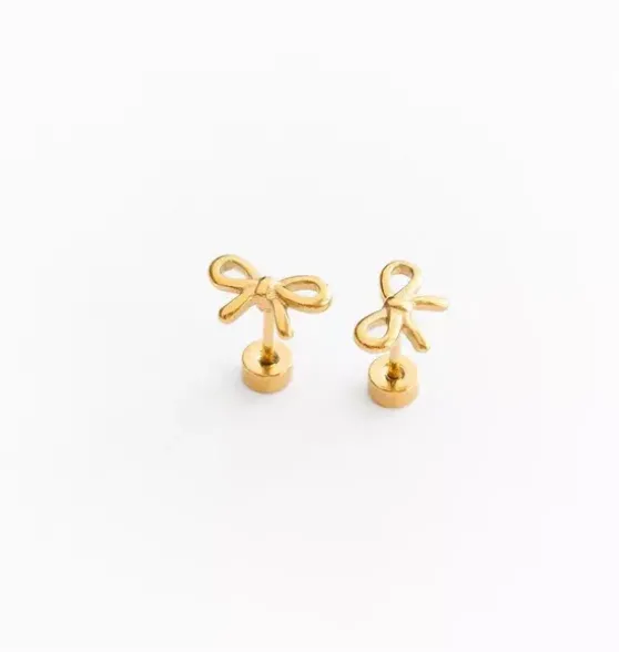 Bow Stud Earrings