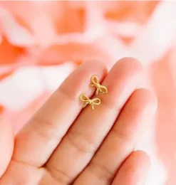 Bow Stud Earrings