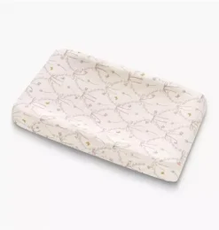 Bows & Butterfly Kisses Changing Pad Cover - Pink