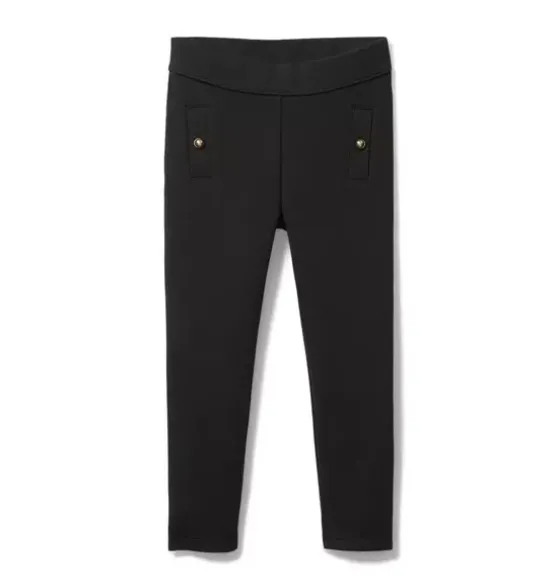 Button Ponte Pant