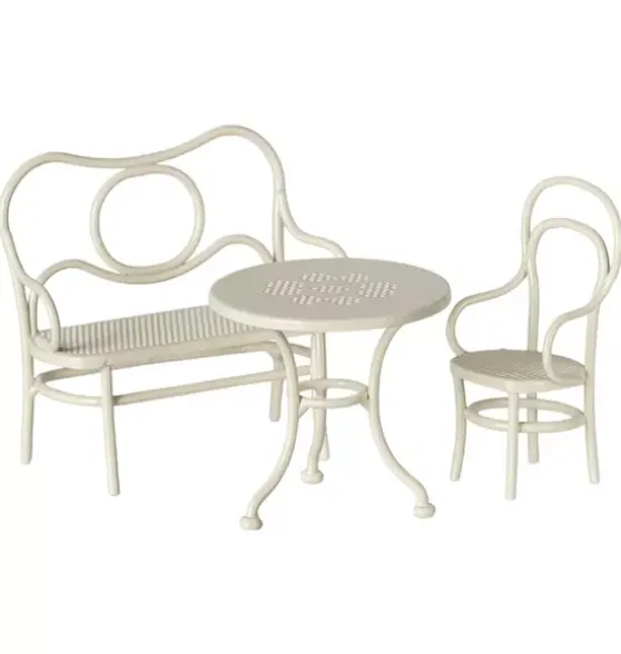 Café set, Mouse, Small - Off white