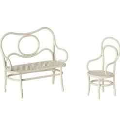 Caf&eacute; set, Mouse, Small - Off white