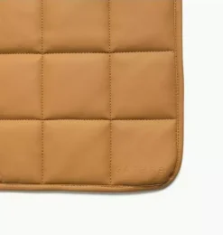 Camel Square Quilted Mat