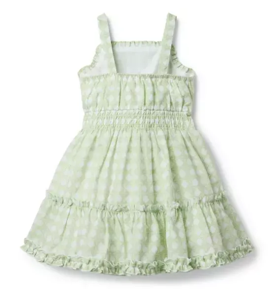 Checked Ruffle Dress