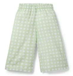 Checked Wide Leg Pant