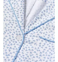 Children's Short Set in Bluehearts