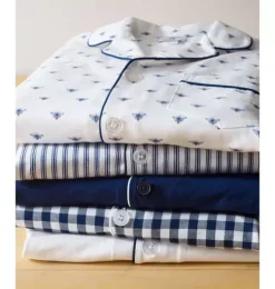 Children's Twill Pajama in Buzzing Bees