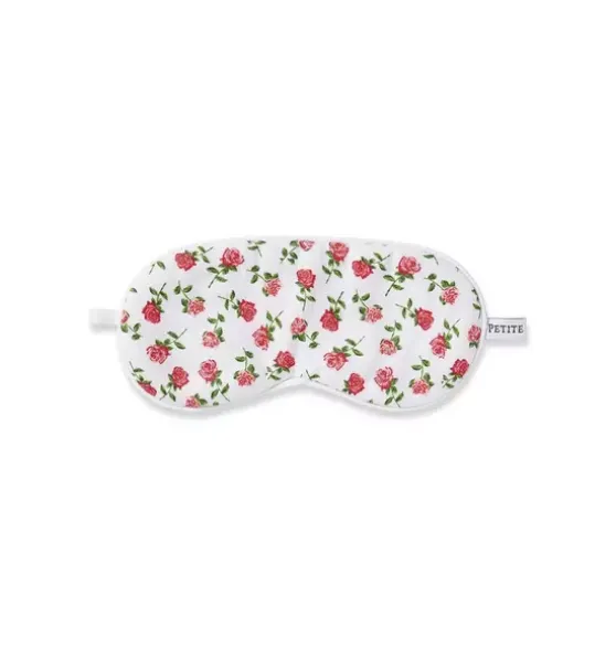 Children's Twill Sleep Mask in Petite Petals