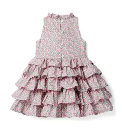 Colleen's Orchard Dress Made With Liberty Fabric