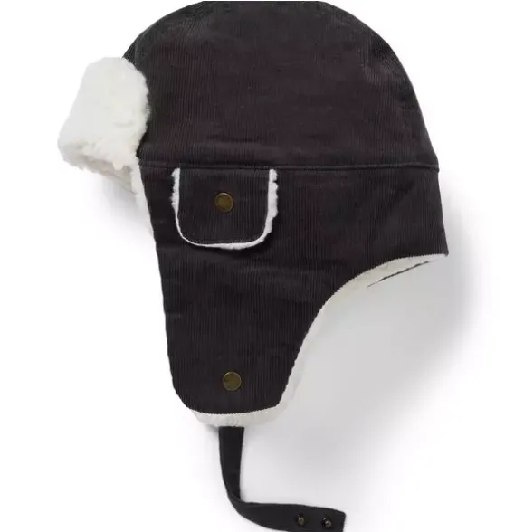 Corduroy Trapper Hat