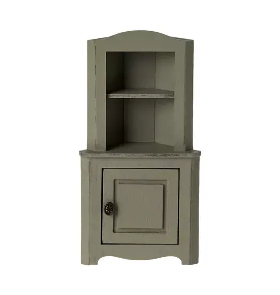Corner Cabinet, Mouse - Light Green
