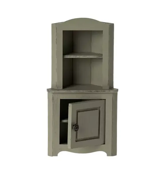 Corner Cabinet, Mouse - Light Green