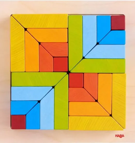 Creative Stones 3D Wooden Arranging Blocks