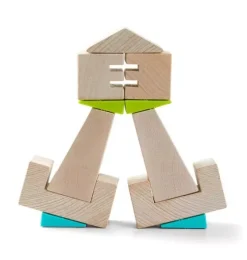 Crooked Towers Wooden Blocks