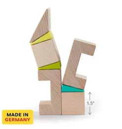 Crooked Towers Wooden Blocks