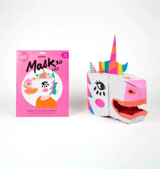 3D Mask Unicorn
