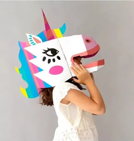 3D Mask Unicorn