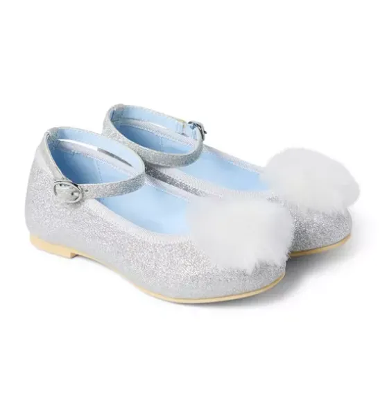 Disney Frozen Pom Ballet Flat