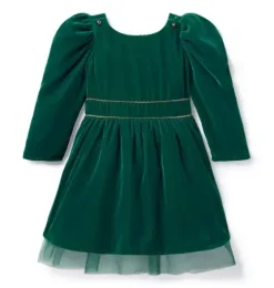 Disney Frozen Velvet Dress