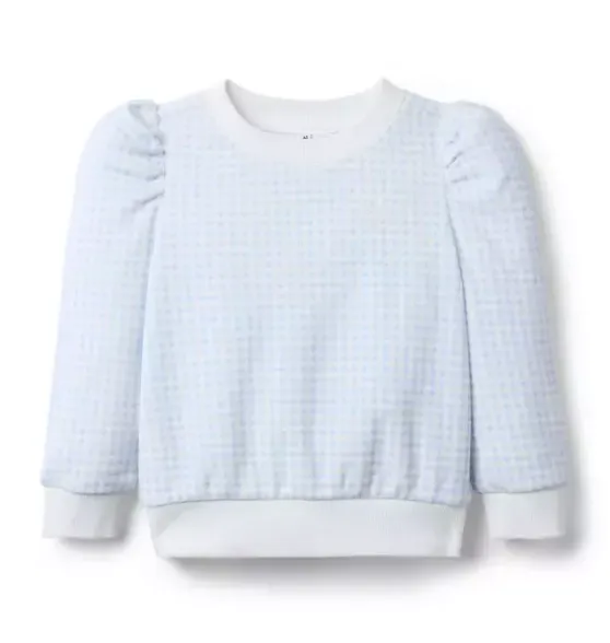 Disney Mickey Mouse Gingham Sweatshirt