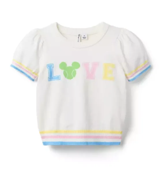 Disney Mickey Mouse Love Sweater Top