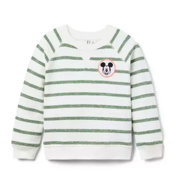 Disney Mickey Mouse Striped Sweatshirt