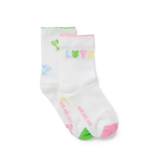 Disney Mickey Mouse Tennis Sock 2-Pack