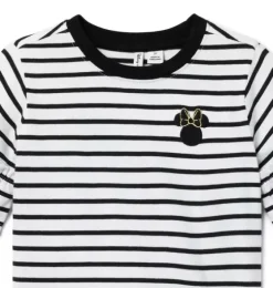 Disney Minnie Mouse Striped Ruffle Top