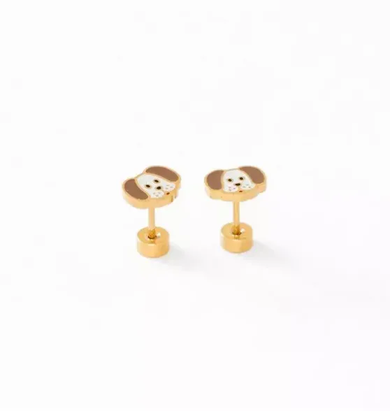 Dog Stud Earring