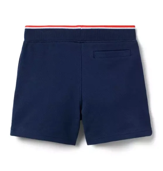 Embroidered USA Pique Short