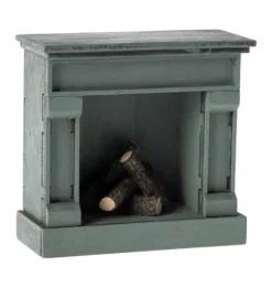 Fireplace, Mouse - Blue
