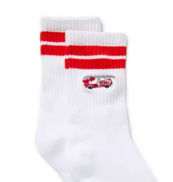 Firetruck Crew Sock