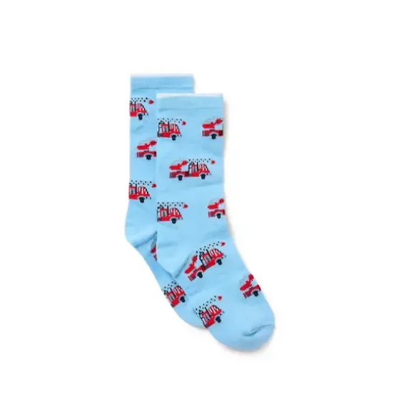 Firetruck Sock