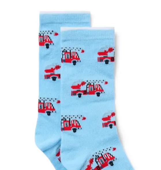Firetruck Sock