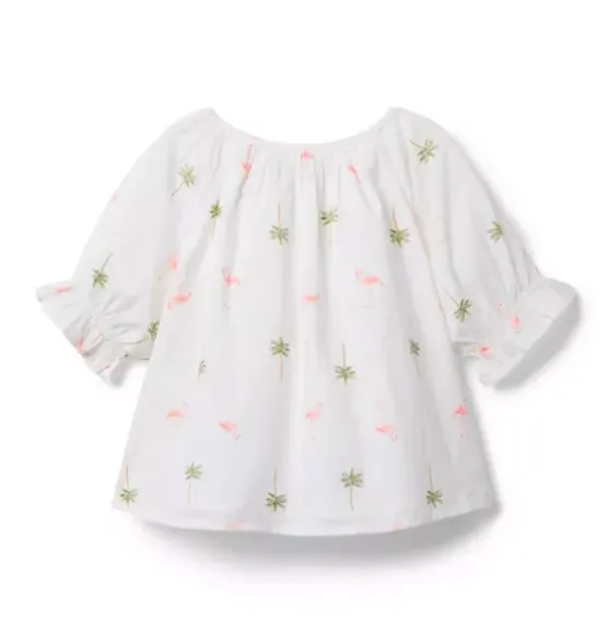 Flamingo Palm Top
