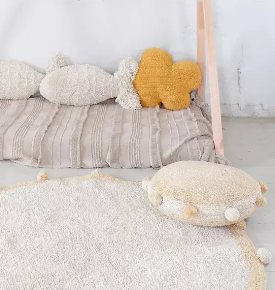 Floor Cushion Bubbly Honey