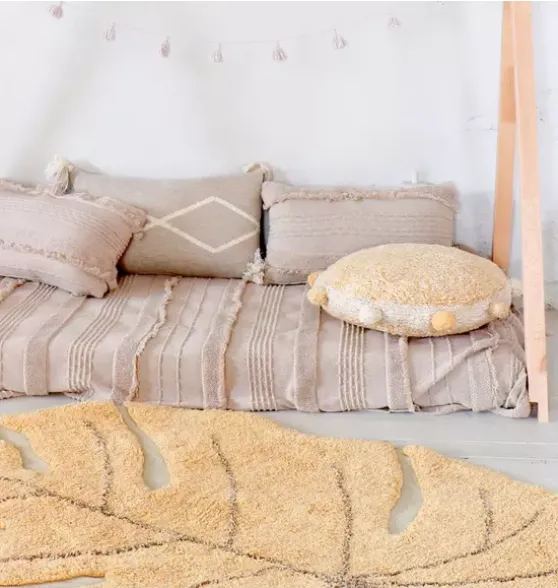 Floor Cushion Bubbly Honey