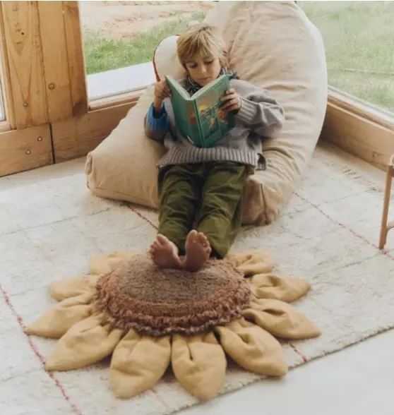 Floor Cushion Sunflower