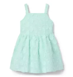 Floral Appliqu&eacute; Dress
