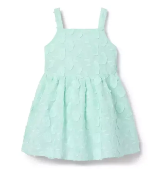Floral Appliqué Dress