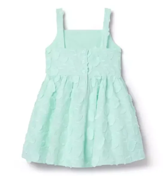 Floral Appliqué Dress