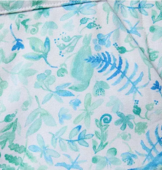 Floral Canvas Short