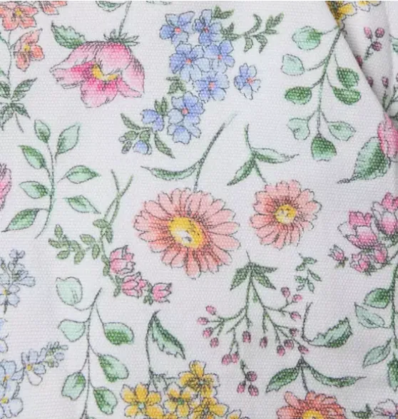 Floral Canvas Short