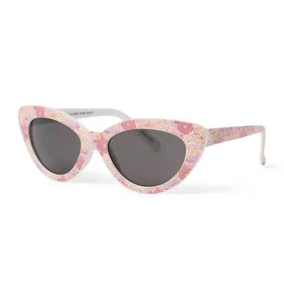 Floral Cat Eye Sunglasses