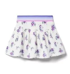Floral Fleece Skirt