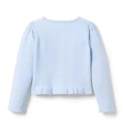 Floral Lace Collar Cardigan