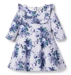 Floral Ponte Dress